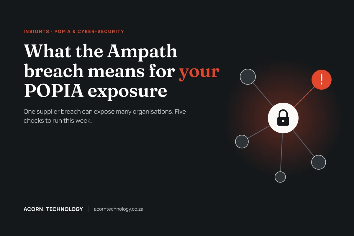 What the Ampath breach means for your POPIA exposure